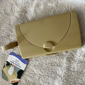 Tan On-the-Go Wipes Dispenser